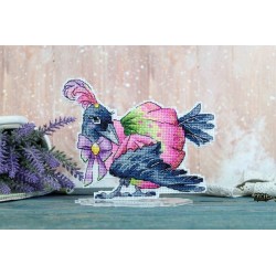 Cross stitch kit "Crow" SR-1144