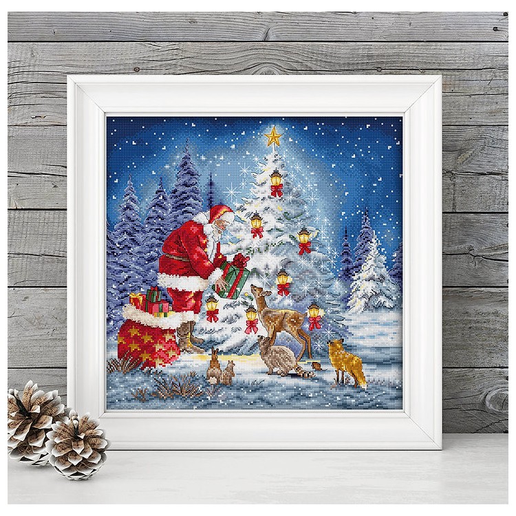 Santa 29x29cm SLETIL8200