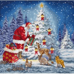 Santa 29x29cm SLETIL8200