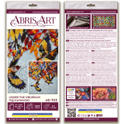 Main Bead Embroidery Kit - Under the viburnum AAB-922