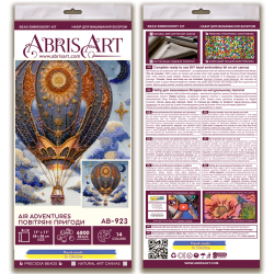 Main Bead Embroidery Kit - Air adventures AAB-923