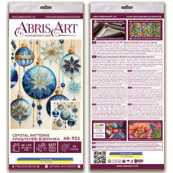 Main Bead Embroidery Kit - Crystal patterns AAB-925