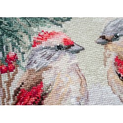 Cross-stitch kits - Chittering about winter AAH-238