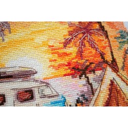 Cross-stitch kits - Beach adventures AAH-241