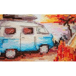 Cross-stitch kits - Beach adventures AAH-241