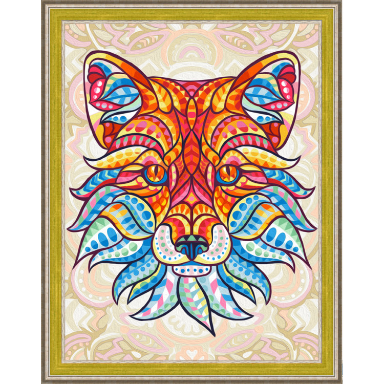 (Discontinued) Diamond painting kit Fox 30х40 cm AZ-1577