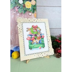 Cross stitch kit "Holiday preparations" SM-780