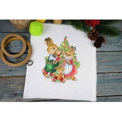 Cross stitch kit "New Year's chores" SM-781