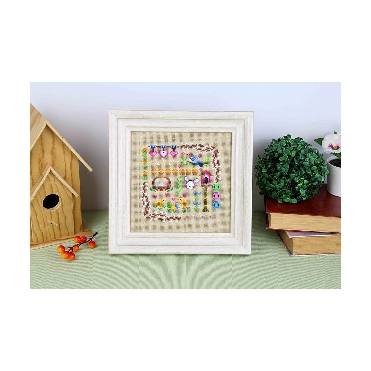 Cross stitch kit "Mini Sampler. Easter Magic" SNV-941