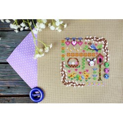 Cross stitch kit "Mini Sampler. Easter Magic" SNV-941