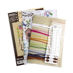 Cross stitch kit "Mini Sampler. Easter Magic" SNV-941