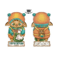 Cross stitch kit "Hamster tamer" SR-1104