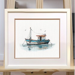 Cross stitch kit "Boat-2" S1621