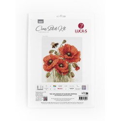 The Splendor of Summer Poppies 24,5x27cm SB7042