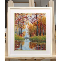 Cross stitch kit "Autumn has come" S1642