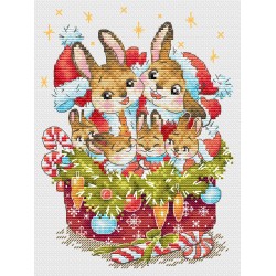 Cross stitch kit "Let's celebrate together" SM-782