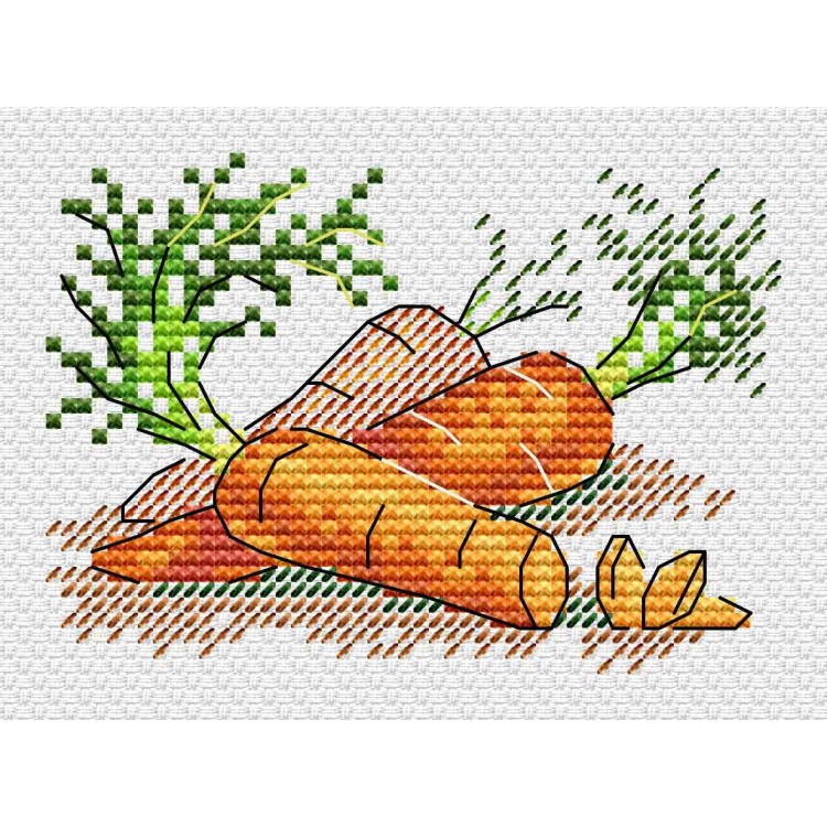 Cross stitch kit "Carrot" SM-787