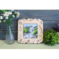 Cross stitch kit "Waterfall in the mountains" SM-998