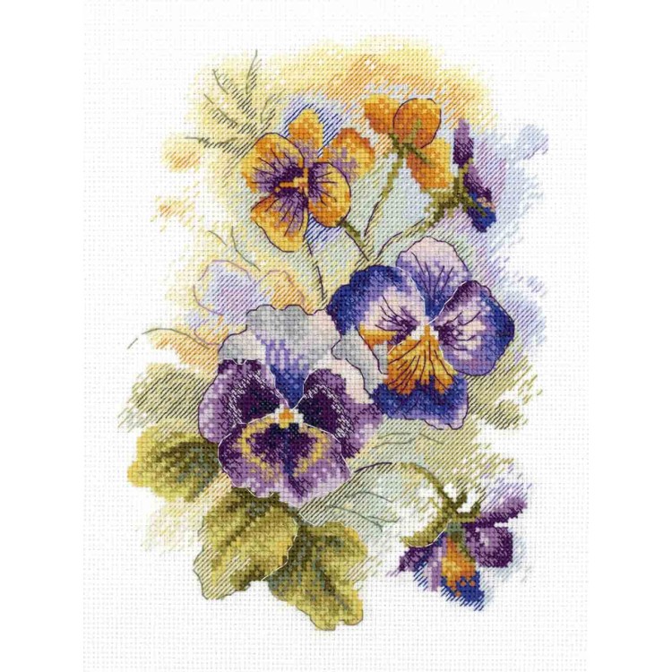 Cross stitch kit "Summer flowers" SNV-800