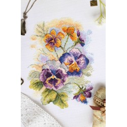 Cross stitch kit "Summer flowers" SNV-800