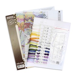 Cross stitch kit "Summer flowers" SNV-800