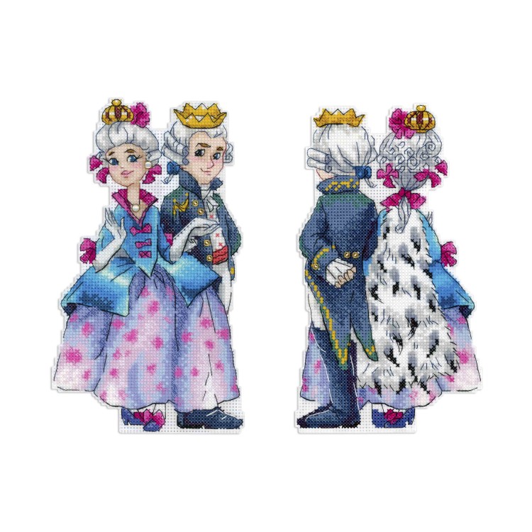 Cross stitch kit "Prince and Princess" SR-1148