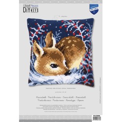 Cross stitch cushion kit Little deer PN/0158266