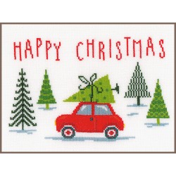 Counted cross stitch kit Hip Christmas PN/0166321