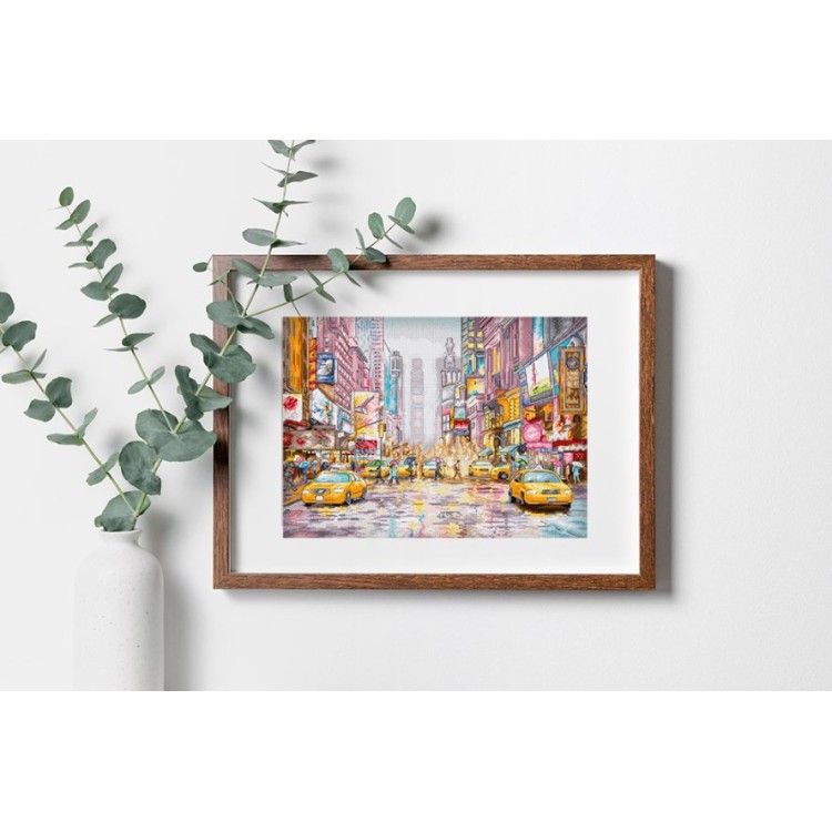 New York times square 38x27cm SLETIL8222