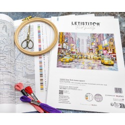 New York times square 38x27cm SLETIL8222