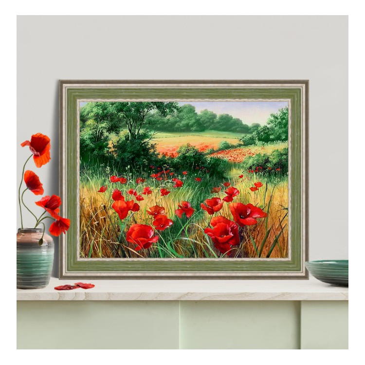 Poppies in the Field 40x30 cm AZ-1682