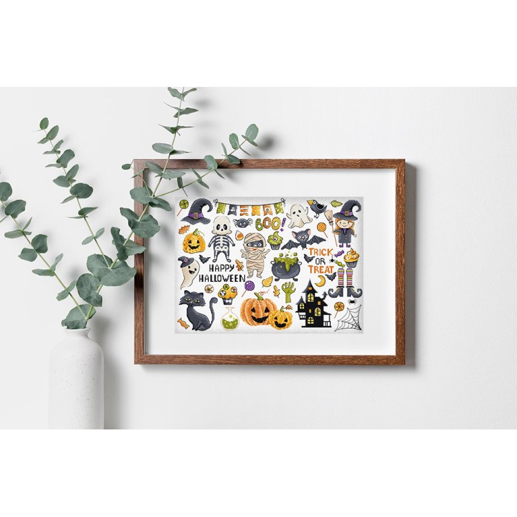 Halloween Sampler  38x27m SLETIL8225