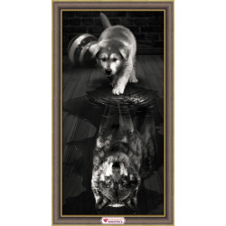 The wolf inside 60х30 cm AZ-1870
