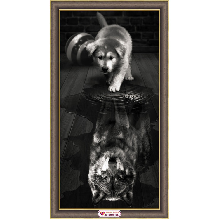 The wolf inside 60х30 cm AZ-1870