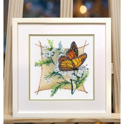 Cross stitch kit "Composition. Butterfly-2" S1646