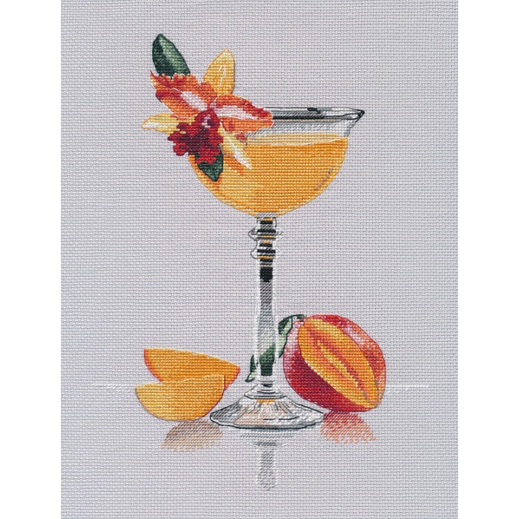 Cross stitch kit "Hot tropics" S1658