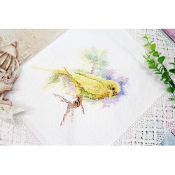 Cross stitch kit "Feathered friend" SM-739