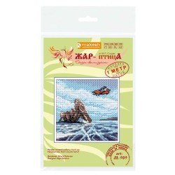 Cross stitch kit "Over the frozen lake" SM-989