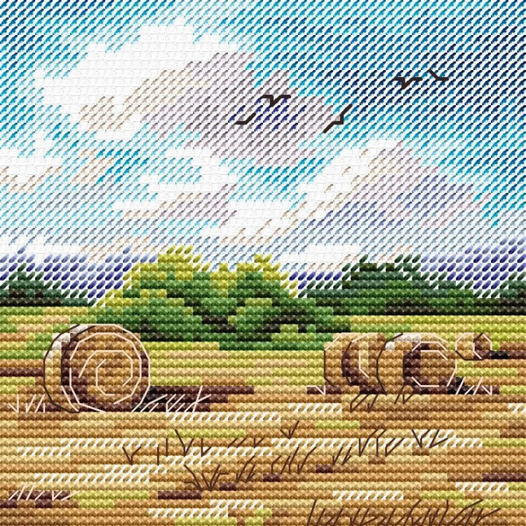 Cross stitch kit "Rural expanses" SM-994