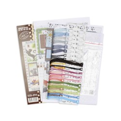 Cross stitch kit "Sampler. Cats" SNV-894