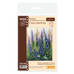 Cross stitch kit "Unusual foxglove" SNV-909