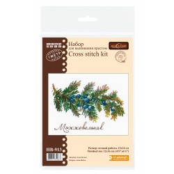 Cross stitch kit "Gifts of nature. Juniper" SNV-913