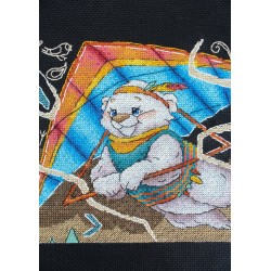 Cross stitch kit "First flight" SNV-958