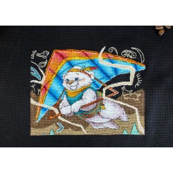 Cross stitch kit "First flight" SNV-958
