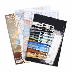 Cross stitch kit "First flight" SNV-958