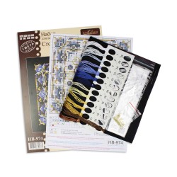 Cross stitch kit "Persian Motifs. Pattern #4" SNV-974