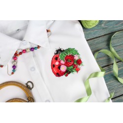 Cross stitch kit "Flower ladybug" SV-1033