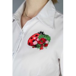 Cross stitch kit "Flower ladybug" SV-1033