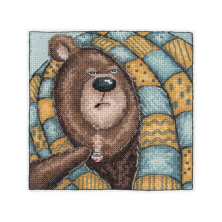 Cross stitch kit "Good morning!" SAND-44