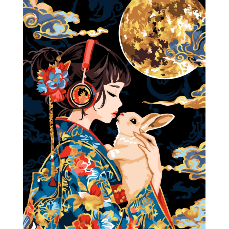 2025Paint by Numbers kit 40x50 cm R083